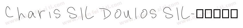 Charis SIL Doulos SIL字体转换